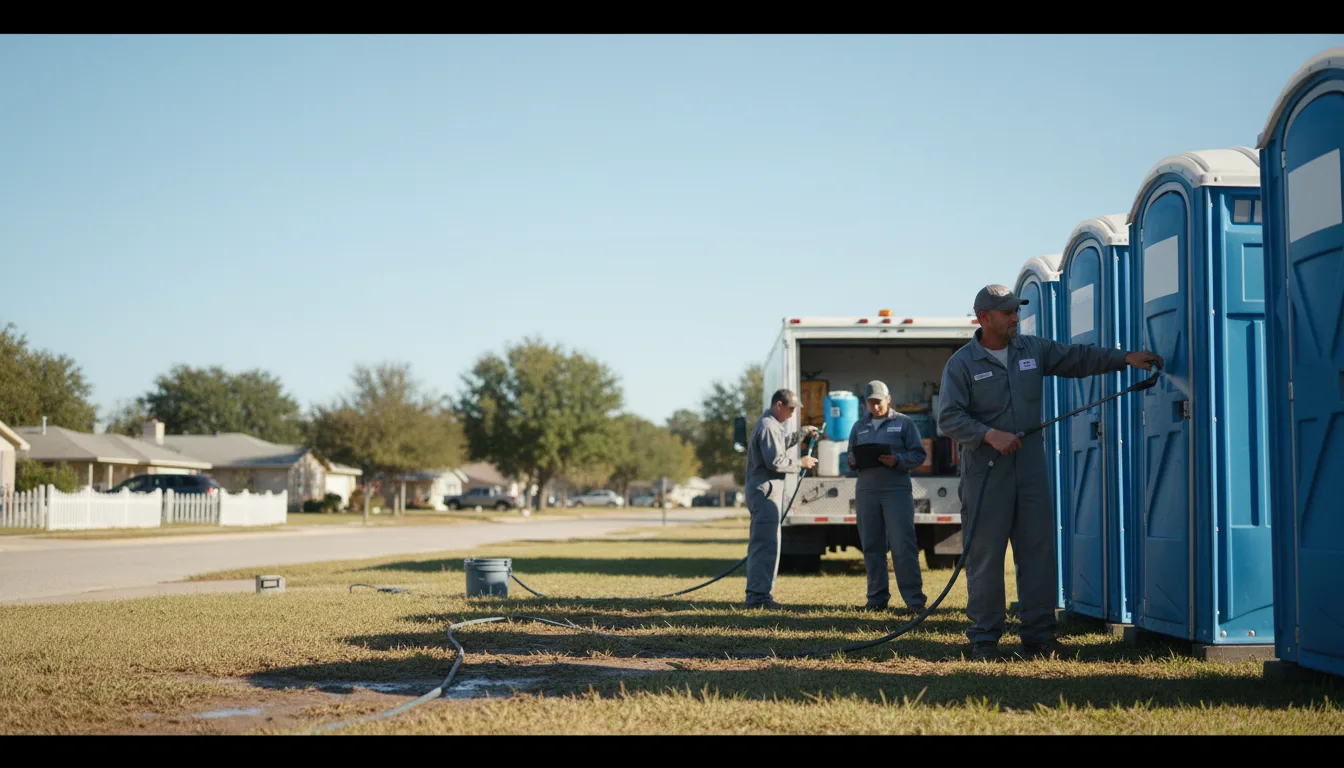 Long-Term Portable Toilet Rental in Sherrills Ford, NC near me
